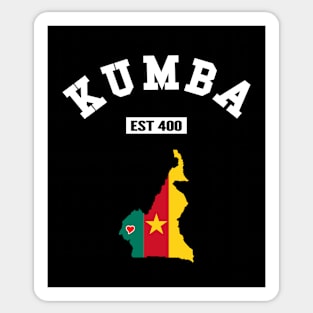 🌍 Kumba Cameroon Strong, Cameroon Map, Est 400, City Pride Sticker